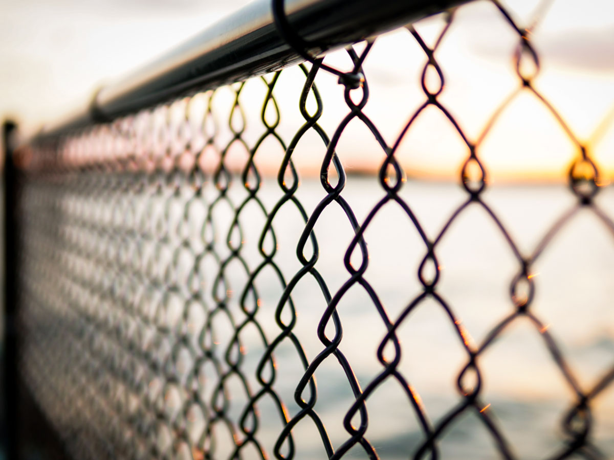 Chain-link-fencing